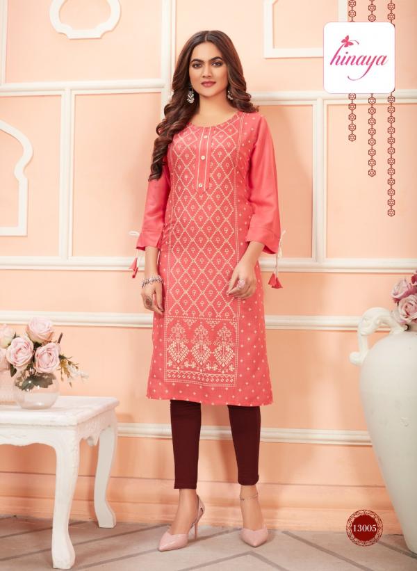 Hinaya Tiara 6 Fancy Rayon Designer Kurti